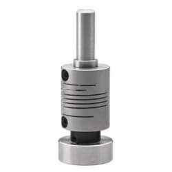 Chemglass Life Sciences&nbsp;Compact Tru-Stir Shaft Coupling fits 12.7mm Shaft OD for use with Jacobs Chuck