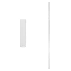 Chemglass Life Sciences Stirring Shaft, 10mm, Polished, 555mm OAL