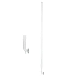 Chemglass Life Sciences Stirring Shaft, 10mm, Polished, Button Style, for 100ml. to 5000ml. Flasks, 445mm OAL