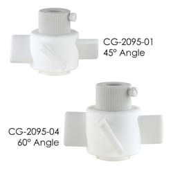 Chemglass Life Sciences Agitator, PTFE, Four Blade, 5in Diameter, Fits