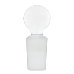 Chemglass Life Sciences&nbsp;Stopper, Pennyhead, Solid, 14/20
