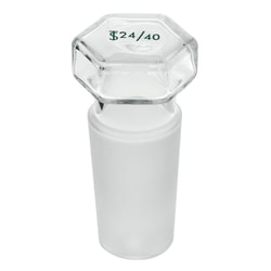 Chemglass Life Sciences&nbsp;Stopper, Hex Head, Hollow, 24/40