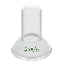 Chemglass Life Sciences&nbsp;Stopper, Spherical, Cap Type, Size 28/15