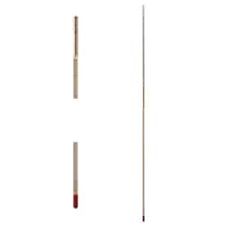 Chemglass Life Sciences Thermometer, Non-Mercury, Variable Immersion, -10°C