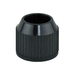 Chemglass Life Sciences&nbsp;Chem-Thread Compression Cap with Aperture, Size #18, Accepts 14-18mm OD Tubing