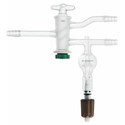 Chemglass Life Sciences&nbsp;4mm Double Oblique Pressure Plug Only