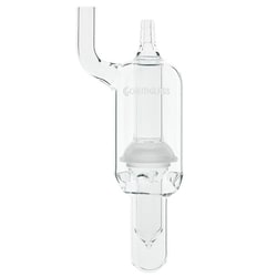 Chemglass Life Sciences Bubbler, High Capacity, with Check valve, 28/15 Joint, 150mm OAH