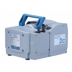 Chemglass Life Sciences BrandTech ME2C NT Oil-Free One Head Chemistry PTFE Diaphragm Vacuum Pump, Single Stage, 120V