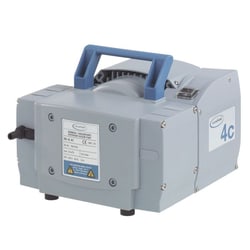 Chemglass Life Sciences BrandTech ME4C NT Oil-Free PTFE Diaphragm Vacuum Pump, 120V