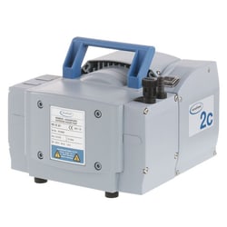 Chemglass Life Sciences BrandTech MZ2C NT Oil-Free PTFE Diaphragm Vacuum Pump, 120V