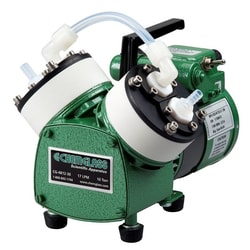 Chemglass Life Sciences Vacuum Pump, Two Head, 17L/min, 10 Torr, 115V,