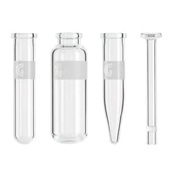 Chemglass Life Sciences Complete Package, 2-5mL Microwave Vials, 16mm OD
