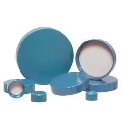 Chemglass Life Sciences Cap, Green with PTFE Liner, 24-400, Quantity: Pack