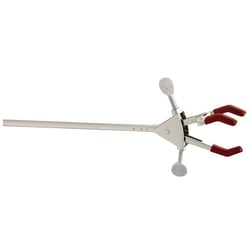 Chemglass Life Sciences Clamp, Three Prong Extension, Large, Dual Adjust, 1/2