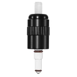 Chemglass Life Sciences&nbsp;0-4mm Glass Plug with Control Knob, Viton O-Rings