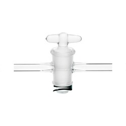 Chemglass Life Sciences 2mm Bore, 12/30 Plug Size, 8mm OD Sidearm, #1 Clip