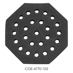 Chemglass Life Sciences&nbsp;Floating Test Tube Rack, Octagon, for PCR, fits 0.25 and 0.5mL Microtubes