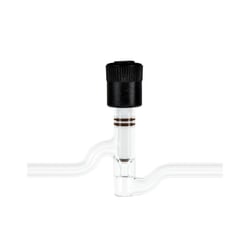 Chemglass Life Sciences Valve, 0-12mm, S-Type, Exposed O-Ring Tip