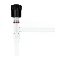 Chemglass Life Sciences&nbsp;Valve, 0-4mm, 90°, PTFE Tip