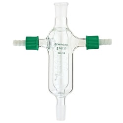 Chemglass Life Sciences Micro Coil Condenser, Jacketed, Compatible with Mettler Systems