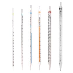 Chemglass Life Sciences Serological Pipette, 2mL, Color Coded Green, Individually Wrapped, Sterile