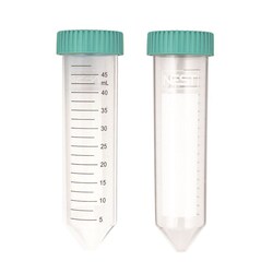 Chemglass Life Sciences&nbsp;50mL Bio-Reaction Centrifuge Tubes, PP/HDPE, Sterile