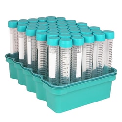 Chemglass Life Sciences&nbsp;15ml Centrifuge Tube, PS Rack, Standard, Sterile, 50/Pk 500/Case