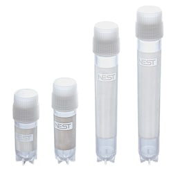 Chemglass Life Sciences Cryogenic Vial, 4.0mL, External Thread, Self-Standing, Sterile, 50/Pk, 250/Box