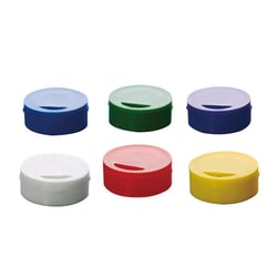 Chemglass Life Sciences Cap Insert, Purple, for Cryogenic Vial