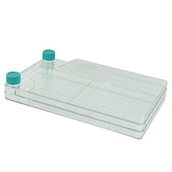 Chemglass Life Sciences Biofactory 2 Chamber, Wide Mouth, Total Culture Area: 1279cm2, TC, Sterile, NEST, 8 Per Case