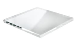 Chemglass Life Sciences 3in X 3in X 1/4in Thick Quartz Plate