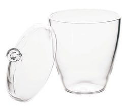 Chemglass Life Sciences Crucibles with Lids, Quartz, 40 ML capacity, top