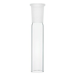 Chemglass Life Sciences&nbsp;45/50 Quartz Outer Joint, Full Length, 46.0mm/Tubing O.D.
