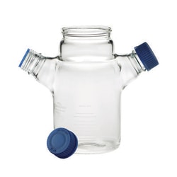 Chemglass Life Sciences Spinner Flask, 500mL, Flat Bottom, Replacement