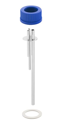 Chemglass Life Sciences&nbsp;3-Port Harvest Tube Assembly for 8L VSA Vessels, Complete