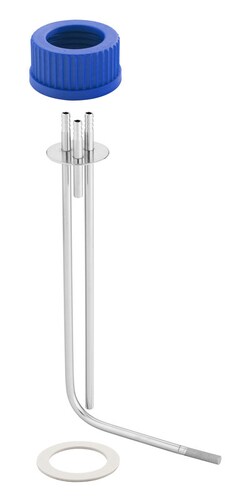 Chemglass Life Sciences 3-Port Sparger Assy with Frit for 6L VSA Vessels