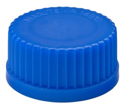 Chemglass Life Sciences&nbsp;Cap, GL-25, Blue, Solid, Polypropylene