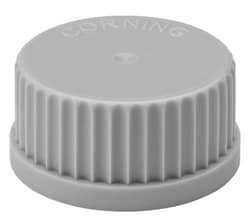 Chemglass Life Sciences&nbsp;Cap, GL-45, Gray, Solid, Polypropylene