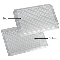 Chemglass Life Sciences Microplate, 384 Well, Clear Assay Plate, Non-Treated,