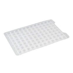 Chemglass Life Sciences EVA Sealing Cap, 96 Square Well, 50/Pack, Individually Wrapped