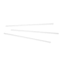 Chemglass Life Sciences Stir Rod, Glass, 5mm Dia., 6" OAL, Quantity: Pack