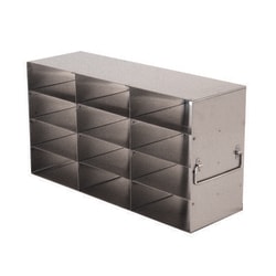 Chemglass Life Sciences Racks, Upright Style Freezer, for 12 (3L x 4H) 2