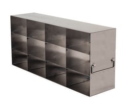 Chemglass Life Sciences&nbsp;Racks, Upright Style Freezer, for 12 (4L x 3H) 3