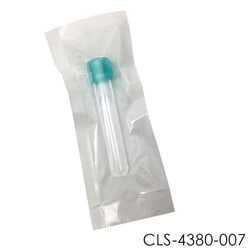 Chemglass Life Sciences FlowTubes with Strainer Cap, 12 x 75mm, Sterile, Individually Wrapped