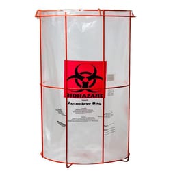 Chemglass Life Sciences Autoclave Bag Holder, for use with CLS-1192-2436;