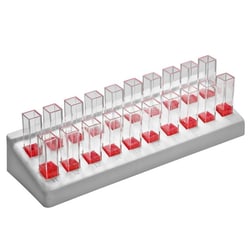Chemglass Life Sciences Cuvette Rack, PP, 20 Numbered Wells
