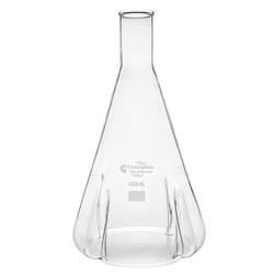 Chemglass Life Sciences Flask, Trypsinizing, 4L, 205mm Dia x 360mm OAH,