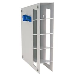 Chemglass Life Sciences Pipette Storage Rack, Magnetized, White