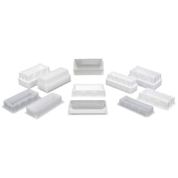 Chemglass Life Sciences Reservoir, White, 100mL, Non-Sterile, Quantity:
