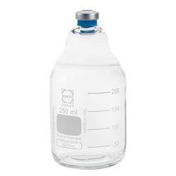 Chemglass Life Sciences Bottle, Anaerobic, Media, 100mL, Aluminum Seal,